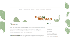 Desktop Screenshot of fourlegstretch.com